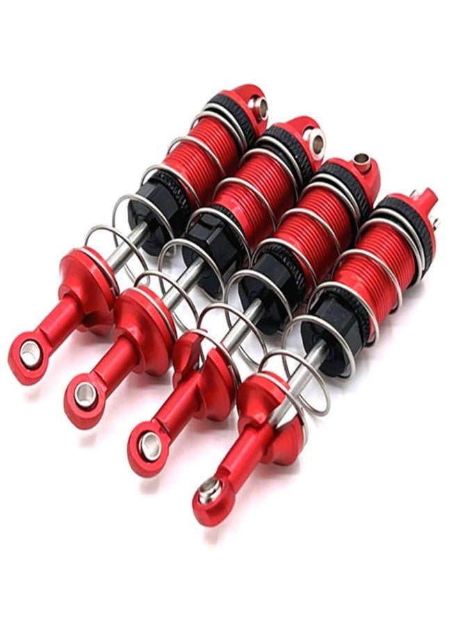 ZDingTech Upgrade Metal Shock Absorber Damper Upgrade Parts for MJX Hyper Go RC Car Parts,for MJX Hyper Go H16BM H16GT H16DR,16207 16208 16209 16210 H16H,(Red)